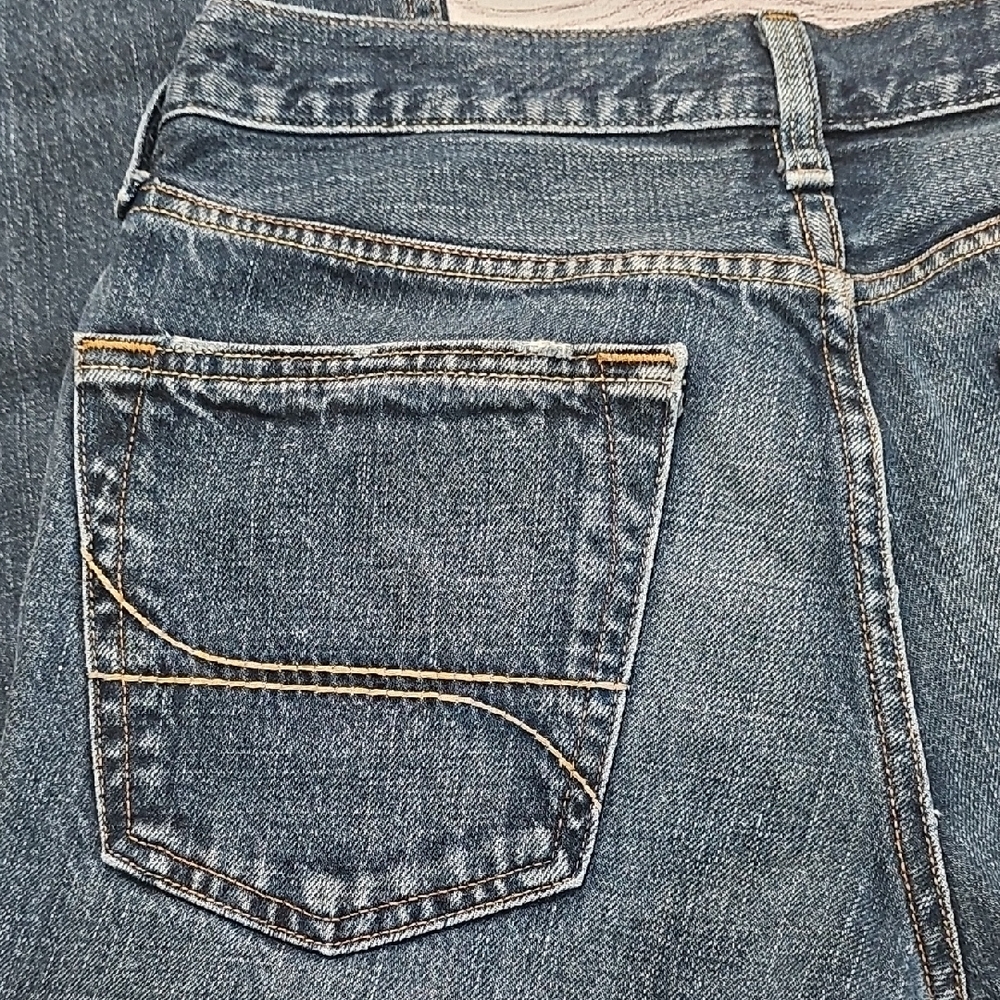 Hollister 32x30 Men's Blue Straight Jeans - Picture 12 of 14